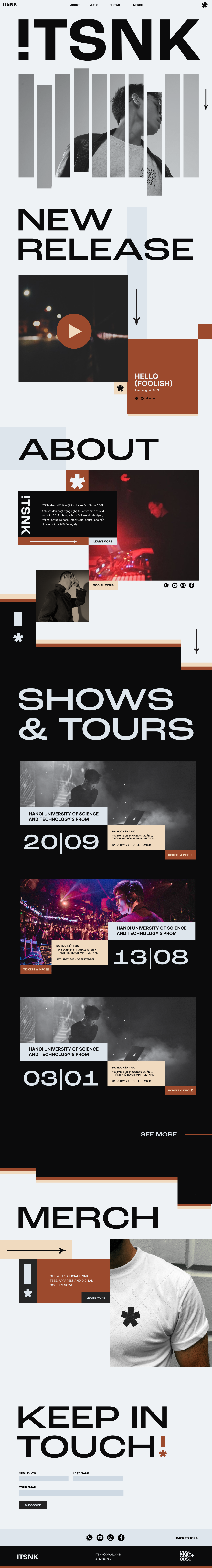 Itsnk Website Desktop